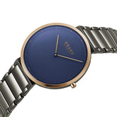 Obaku Klip Pacific Analog Blue Dial Men's Watch-V258GXDLSJ